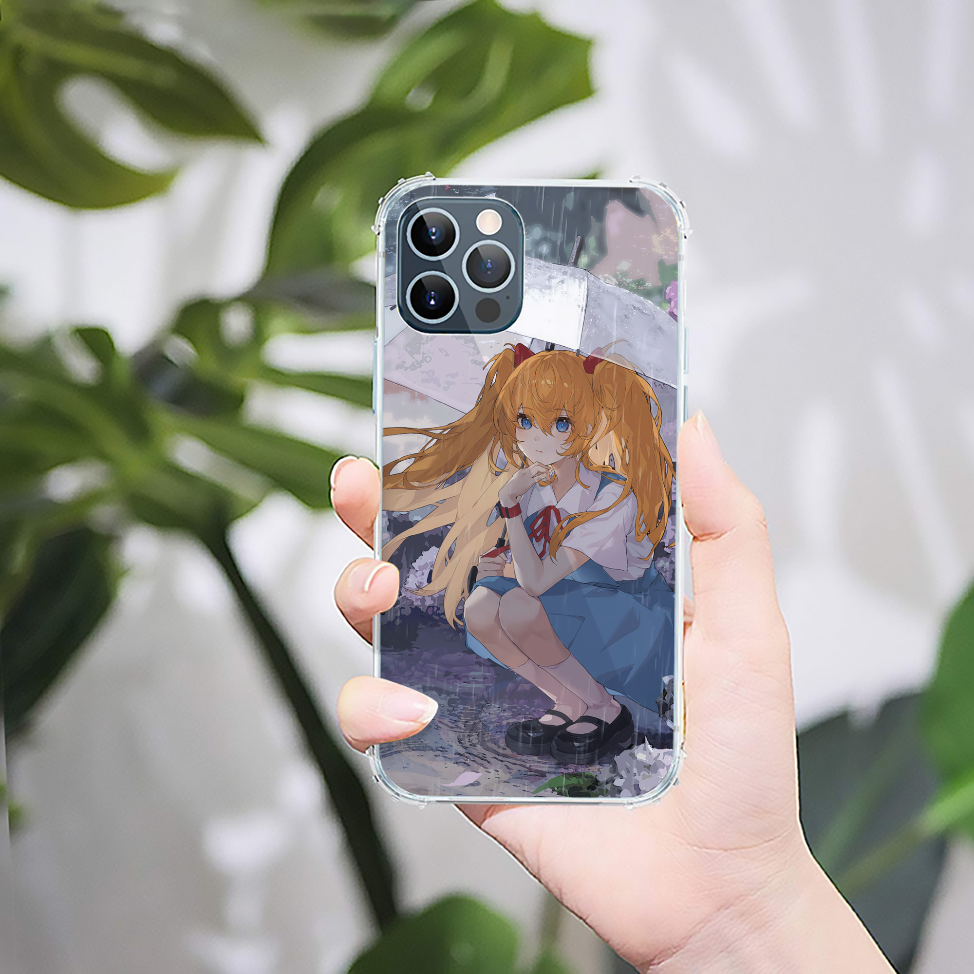 （画像用） EVA 新世紀エヴァンゲリオン 【iPhone 12シリーズ対応】透明スマホケース（クリアソフトケース）